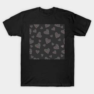 Heart Pattern T-Shirt